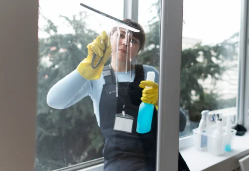 Nettoyage de vitres intérieures et extérieures à Chaspinhac